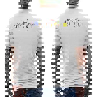 Maglia Animatrice Turistica Divisa Lavoro Team Animazione T-shirt da uomo con stampa posteriore - Novitaregali