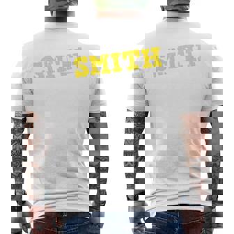Matching Smith Family Name Its A Smith Thing Men's T-shirt Back Print - Monsterry
