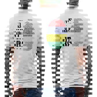 Mauritius Flag Indian Ocean Island Vacation Travel Mauritius Men's T-shirt Back Print - Monsterry