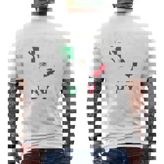 Mexico Independence Day 16Th September Mexican Fiesta Men's T-shirt Back Print - Thegiftio UK