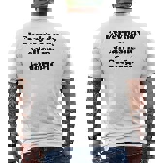 Mi Chiamo Giovanni Giorgio Ma Tutti Mi Chiamano Giorgio T-shirt da uomo con stampa posteriore - Novitaregali