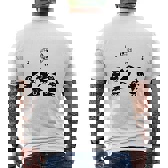 Murder On The Dancefloor Crow Men's T-shirt Back Print - Thegiftio