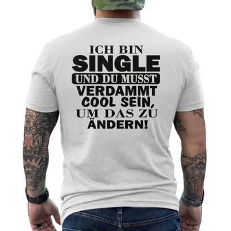 Naseoll Warum Ich Single Binerliebt Sein T-Shirt mit Rückendruck - Geschenkecke