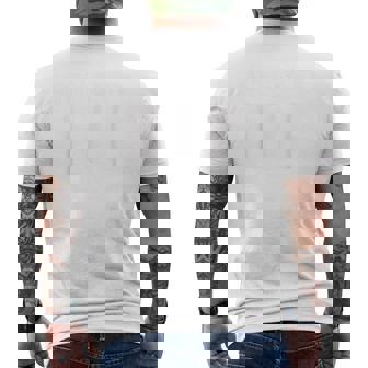 Naughty Elf Christmas Adult Costume Santa's Little Helper Men's Back Print T-Shirt - Monsterry