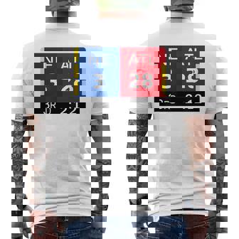 Ne 3 Atl 28 Football Final Comeback Brady Men's T-shirt Back Print - Thegiftio