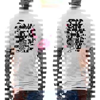 No You Hang Up First Spooky Halloween Horror For Costume Men's T-shirt Back Print - Thegiftio UK