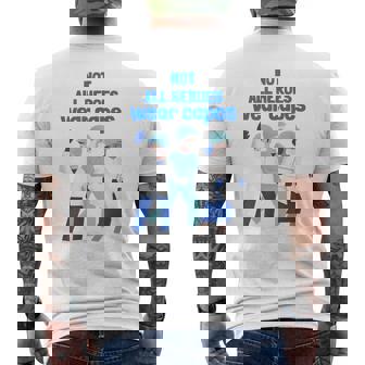 Not All Heroes Wear Capes Nhs Doctor & Nurses Hospital Men's T-shirt Back Print - Thegiftio UK
