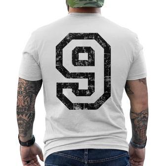 Number 9Intage T-Shirt mit Rückendruck - Geschenkecke