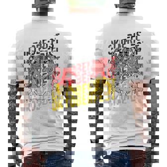Oktoberfest Bavarian Crest Festival Beer Culture Beer Fan Men's T-shirt Back Print - Monsterry