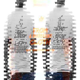 Olive Army Solar Orange Color Match Men's T-shirt Back Print - Thegiftio UK