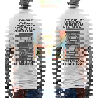 Be Patient With Me I'm From The 1900S Men's T-shirt Back Print - Thegiftio