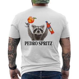 Pedro Spritz X Racoon Aperölchen Spritz Ultras New T-Shirt mit Rückendruck - Geschenkecke