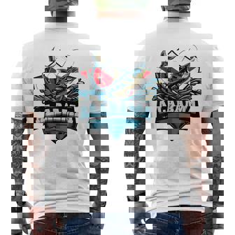 Pesca En Alabama Pesca Alabama Camiseta Hombre Estampado Espalda - Regaloses