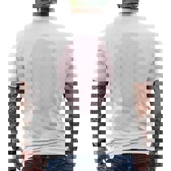 Pig Body Pig Belly Costume Men's T-shirt Back Print | Mazezy