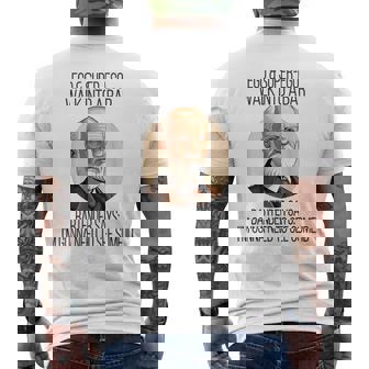 Psychologist Freud Joke Id Psychology Major Psyd Phd Men's T-shirt Back Print - Thegiftio UK