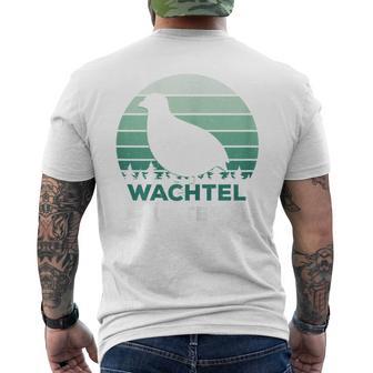 Quail Whisperer Quail Holder Quail T-Shirt mit Rückendruck - Seseable