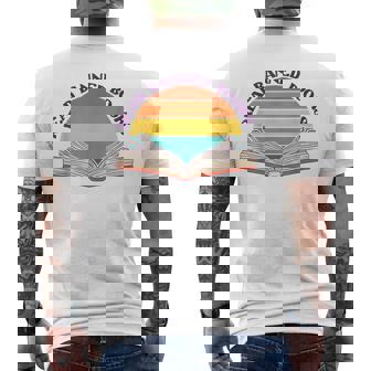 Read Banned Books Stop Censorship Reading No Bans Meme Men's T-shirt Back Print - Monsterry