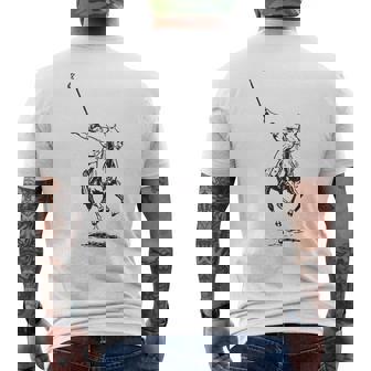 Recreacional Equitación Caballo Polo Equitación Caballo Caballo Camiseta Hombre Estampado Espalda - Regaloses