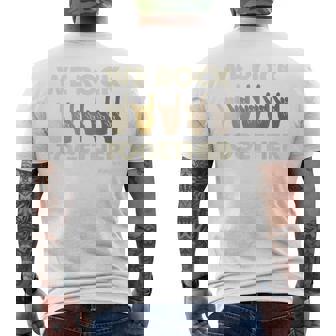 We Rock Together Sign Language Men's T-shirt Back Print | Mazezy