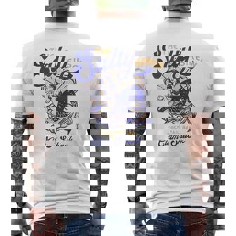 Salty Siren Cocktail Bar Men's T-shirt Back Print | Seseable UK