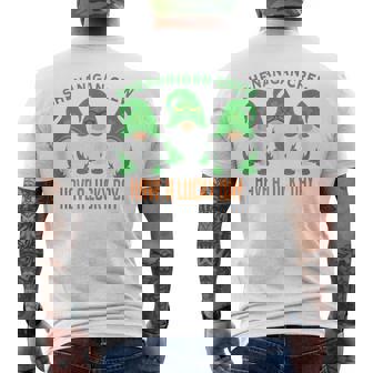 Sheninigan Crew Have A Lucky Day Men's T-shirt Back Print - Monsterry