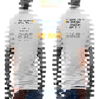 On Signe Tous Pour Tes 90 Ans Idée Souvenir 90E Anniversaire T-shirt imprimé au dos - Cadeauxyz