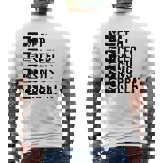 Snus Regalo Senza Fumo Smettere Di Fumare Tabacco Anti Nicotina T-shirt da uomo con stampa posteriore - Novitaregali