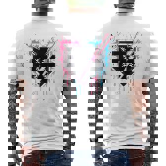 Sport Team Cool Baseball Home Plate Drip With Sprinkles Drip Men's T-shirt Back Print - Monsterry