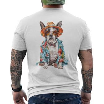 Summer Dog Boston Terrier T-Shirt mit Rückendruck - Geschenkecke