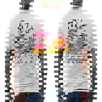 Sure I'll Just Cook For All You Asshole Lady Thanksgiving Men's T-shirt Back Print - Thegiftio UK