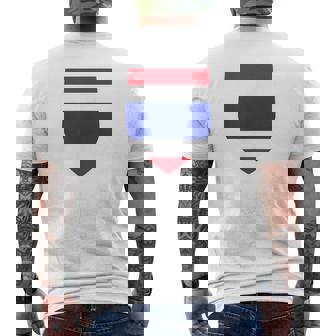 Surin Thailand Prathet Thai T-Shirt Men's Back Print T-Shirt - Monsterry