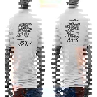 Symbole De L'ours De La Déesse Celtique Artio T-shirt imprimé au dos - Cadeauxyz