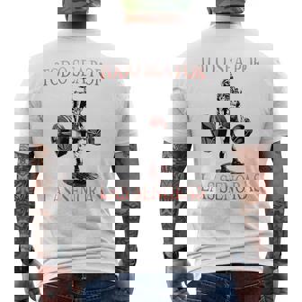 Todo Sea Por Las Señoras Gym Calaca Latino Sayings Camiseta Hombre Estampado Espalda - Regaloses