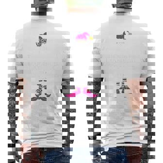 The Unconventional Elf Matching Family Christmas Pajamas Men's T-shirt Back Print - Monsterry