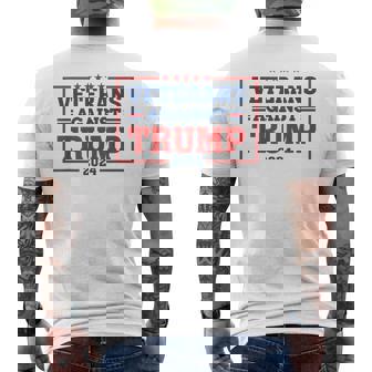 Veterans Against Trump Anti Trump President Elect Political Men's T-shirt Back Print - Monsterry