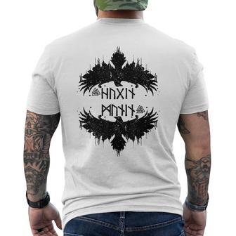 Vikingalhalla Medieval Hugin & Munin T-Shirt mit Rückendruck - Geschenkecke