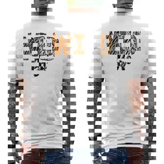 Wild Bro Zoo Born Two Be Wild B-Day Safari Jungle Animal Men's T-shirt Back Print | Mazezy