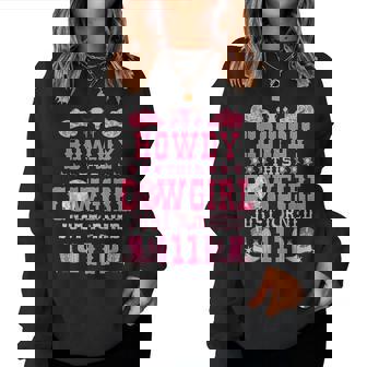 11Yr Birthday Cowgirl Western 11Years Old Girl 11Th Birthday Women Sweatshirt | Mazezy