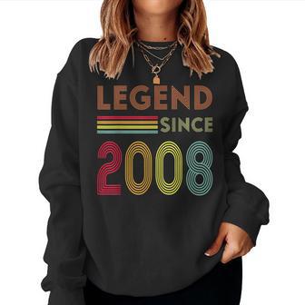 16Th Birthday Boy Girl 16 Years Old 2008 Women Sweatshirt - Thegiftio UK