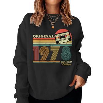 1978Intage Birthday Retrointage S Sweatshirt Frauen - Geschenkecke