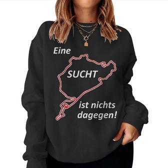 24H Rennenln Nordschleife Nürburgring Women's Sweatshirt Frauen - Geschenkecke