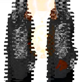 Aesthetic Goblincore And Dark Cottage Core Clothes Mushroom Women Sweatshirt | Mazezy