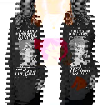 Anime Ce Ne Sont Pas Des Dessins Animés C'est Un Anime Sweat-shirt pour femme - Cadeauxyz