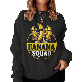 Bananas Cute Banana Banana Squad Women Sweatshirt - Thegiftio UK