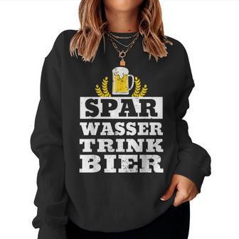 Beer Beer Garden Alcohol Party Sweatshirt Frauen - Geschenkecke