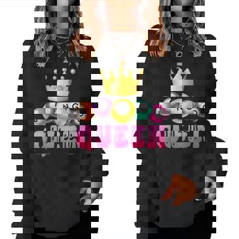 Bingo Queen Bingo Player Bingo Lover Bingo Women Sweatshirt - Thegiftio UK