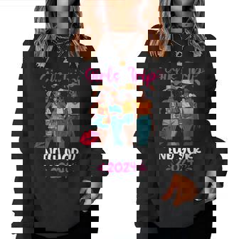 Black Girls Trip New York 2024 Vacation Matching Women Sweatshirt - Thegiftio UK
