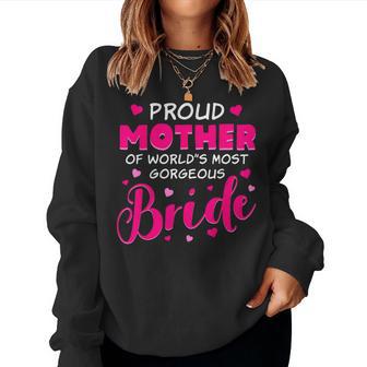 Bride's Mother Wedding Costume For Mother Of The Bride Women Sweatshirt - Thegiftio UK