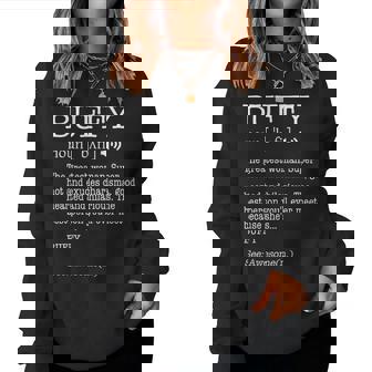 Buffy Es Adultas Primer Nombre Definición Personalizada Sudadera Mujer - Regaloses