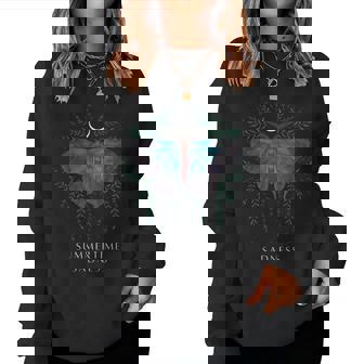 Butterfly Summertime Sadness Women Sweatshirt - Monsterry
